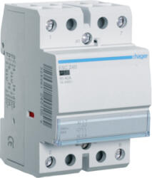 Hager Mágneskapcsoló, 2Z, 40A, 230V AC, moduláris (ESC240) (ESC240)