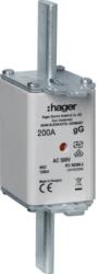 Hager NH2C gG 200A 500V Késes biztosító (LNH2200M) (LNH2200M)