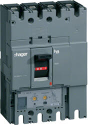 Hager Kompakt megszakító h630, 4P, 250A, 70kA, áll. LSI elektr. Kioldóval (HED251H) (HED251H)