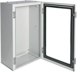 Hager Orion Plus fémszekrény, IP65, átlátszó ajtós, 650x400x250mm (FL168A) (FL168A)