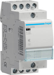 Hager Csendes mágneskapcsoló, 4Z, 25A, 230V AC, moduláris (ESC425S) (ESC425S)