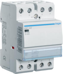 Hager Mágneskapcsoló, 2Z+2NY, 40A, 230V AC, moduláris (ESC442) (ESC442)