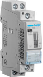 Hager Mágneskapcsoló, 1Z+1NY, 16A, 8/12V AC, I-0-II, moduláris (ERL218) (ERL218)