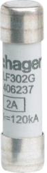 Hager Hengeres olvadóbiztosítóbetét, 10x38 mm, gG, 2 A (LF302G) (LF302G)