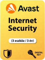 Avast Internet Security EU (3 Device /3 Year )(AIS8036RCZ003-EU)