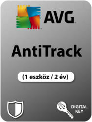 AVG Technologies AVG AntiTrack (1 eszköz / 2 év) (Elektronikus licenc) (S-240125-0358)