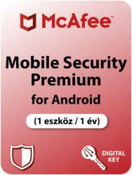 McAfee Mobile Security Premium for Android (1 Device /1 Year) (MAMSPA1-1)