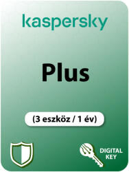 Kaspersky Plus EU (3 Device /1 Year) (KL1042GDCFS)