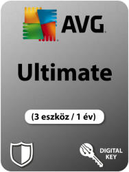 AVG Technologies Ultimate (3 Device /1 Year) (ULT20T12ENK3-01)