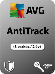 AVG Technologies AVG AntiTrack (3 eszköz / 2 év) (Elektronikus licenc) (S-240103-0531)
