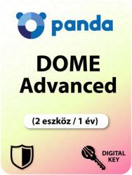 Panda Dome Advanced (2 eszköz / 1 év) (Elektronikus licenc) (C01YPDA0E02)