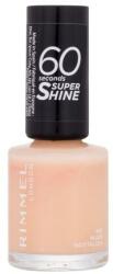 Rimmel 60 Seconds Super Shine lac de unghii 8 ml pentru femei 401 Nude Nostalgia