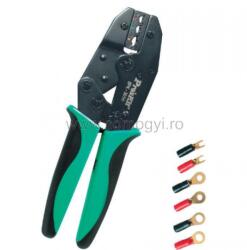 Pro'sKit Cleşte de presat/sertizat papuci cablu, profesional 6PK-301H (6PK-301H) Cleste