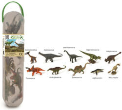 CollectA Cutie cu 10 minifigurine Dinozauri set 2 (COLA1102C) - roua Figurina