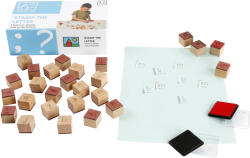 Toys For Life Joc Educativ Stampile cu litere (TFL900000100) - roua
