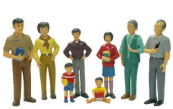 Miniland Figurine familie asiatica Miniland (ML27397) - roua