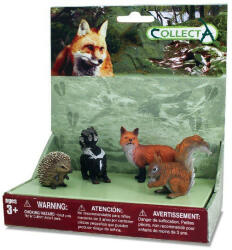 CollectA Set 4 figurine Animale din padure - Collecta (COL89675SPP) - roua Figurina