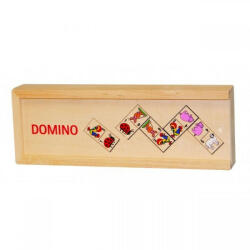 Goki Domino Animale in cutie de lemn (GOKIWG090) - roua