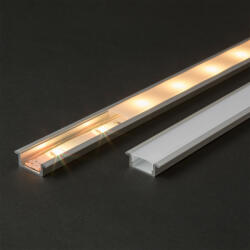 LED alumínium profil takaró búra (41011M2)