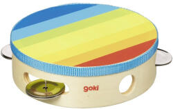 Goki Tamburina cu talgere (GOKI61920) - roua Instrument muzical de jucarie