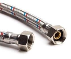 Flexibilis bekötőcső vízre 1/2"-1/2" BB. 50 cm (FLX-1212-BB-50)