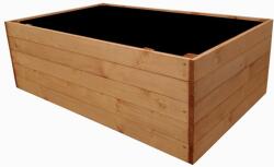 Tonap Pat supraînălțat din lemn COMFORT, molid, 125 x 78 x 41 cm (1ZC2)