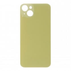 Apple iPhone 14 Plus akkufedél (hátlap) ragasztóval, sárga (utángyártott)