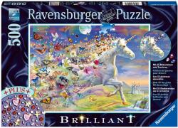 Ravensburger Brilliant 500 db-os puzzle - Pillangós Unikornis (15046) (15046)
