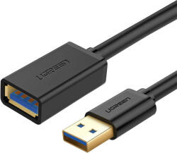 Cable USB 3.0 UGREEN 10368B, male, 1m (black)