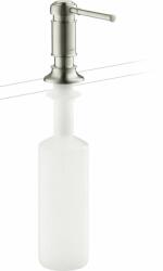 Hansgrohe Montreux folyékony szappan és mosogatószer adagoló, rozsdamentes acél hatású, 42018800 (42018800)