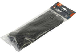 Extol Premium Kábelkötegelő 2, 5×100mm 100db, Fekete Nylon (8856152) - lakitech
