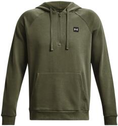 Under Armour Férfi sportdzseki Under Armour RIVAL FLEECE 1/2 ZIP HD zöld 1373371-390 - S