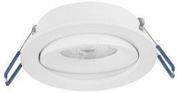 Nova Luce 9350442 | Redo Nova Luce beépíthető lámpa kerek elforgatható fényforrás Ø92mm 1x GU10 matt fehér (9350442)