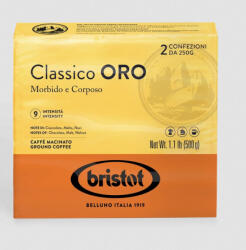 Bristot Cafea macinata Bristot Classico Oro 2x250g