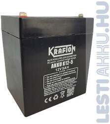 Krafton 12V 5Ah Szünetmentes akkumulátor