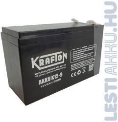  Krafton 12V 9Ah Szünetmentes akkumulátor (K12-9)