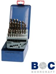 Bohrcraft 1140 13 10025 HSS-E ME13 Metal-Box fémfúró készlet, 1-13 mm (Co 5%), 25 darabos (1140 13 10025)