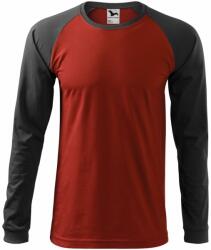 MALFINI Férfi hosszú újjú póló Street LS - Marlboro piros | XXXL (1302318)