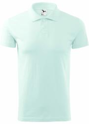 MALFINI Férfi puha galléros póló Single J. - Frost | 2XL (202A717)