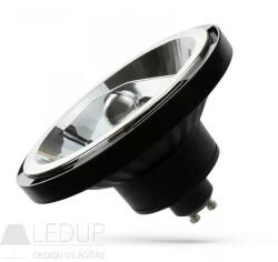 spectrumLED LED AR111 GU10 230V 12W COB 15 fok WW FEKETE SPECTRUM (WOJ14570)