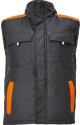 CERVA MAX VIVO mellény fekete/narancssárga 4XL (03030166C1007)