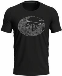Bontis Tricou MOUNTAINS - Neagră | 2XL (TRI-MOUNT-blo-XXL)