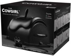 The Cowgirl Premium Riding - rodeo szexgép (fekete) - shop