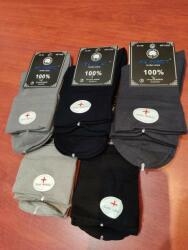 Mr. Pamut gumi nélküli férfi zokni több színben, 5 páras csomagban, 43-46 (MP1006-5-43)