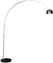 2R Led Lampadar Ondulat, Soclu E27, Argintiu (8847-L)