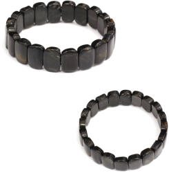  Bratara din Ochi de Soim Natural - Diametru 58 mm - Dreptunghi 10x15 mm - 1 Buc