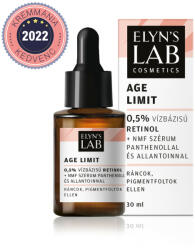 Elyn's Lab Age Limit 0, 5% Vízbázisú Retinol + NMF szérum - 30ml