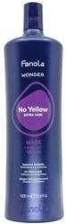 Fanola Mască de păr anti-galben - Fanola Wonder No Yellow Extra Care Mask 1000 ml