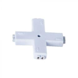 V-TAC Led szalag csatlakozó kereszt toldó 3528 - 3509