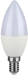 V-TAC LED izzó E14 C37 2, 9W 180° 3000K gyertya - 2984
